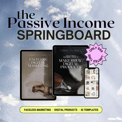 The Passive Income Springboard