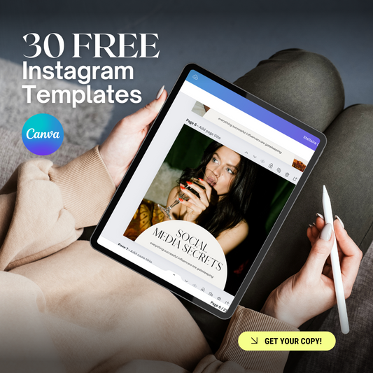 FREE: The Ultimate Instagram Template Starter Pack